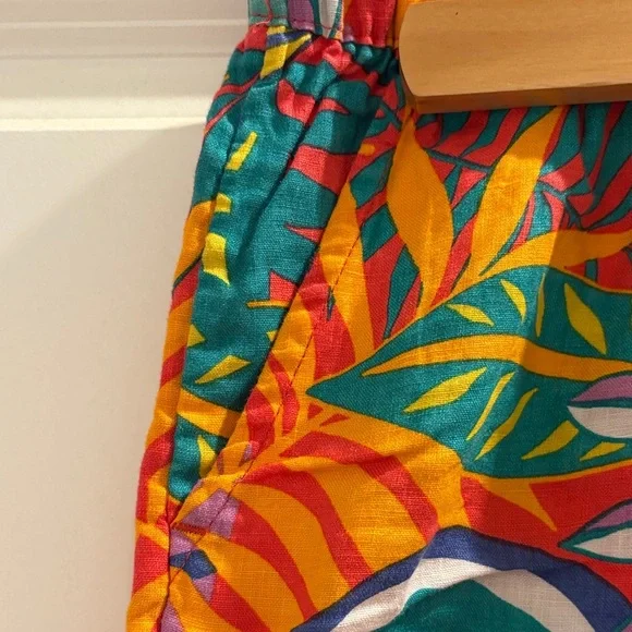 C&C California Tropical Leaf Print Shorts - Picture 3 of 5